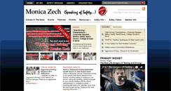Desktop Screenshot of monicazech.com